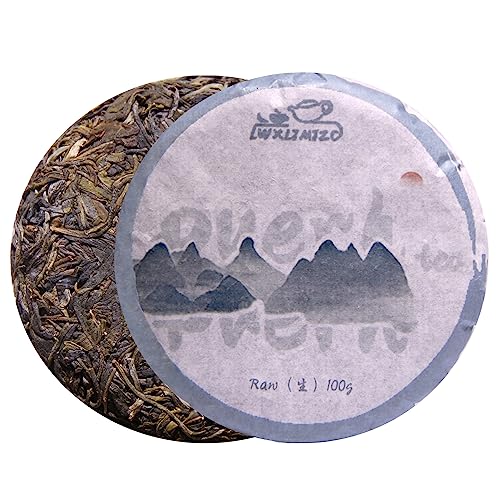 LWXLJMJZC-2021yr Raw Puerh Tea Cake Sheng (uncook)...
