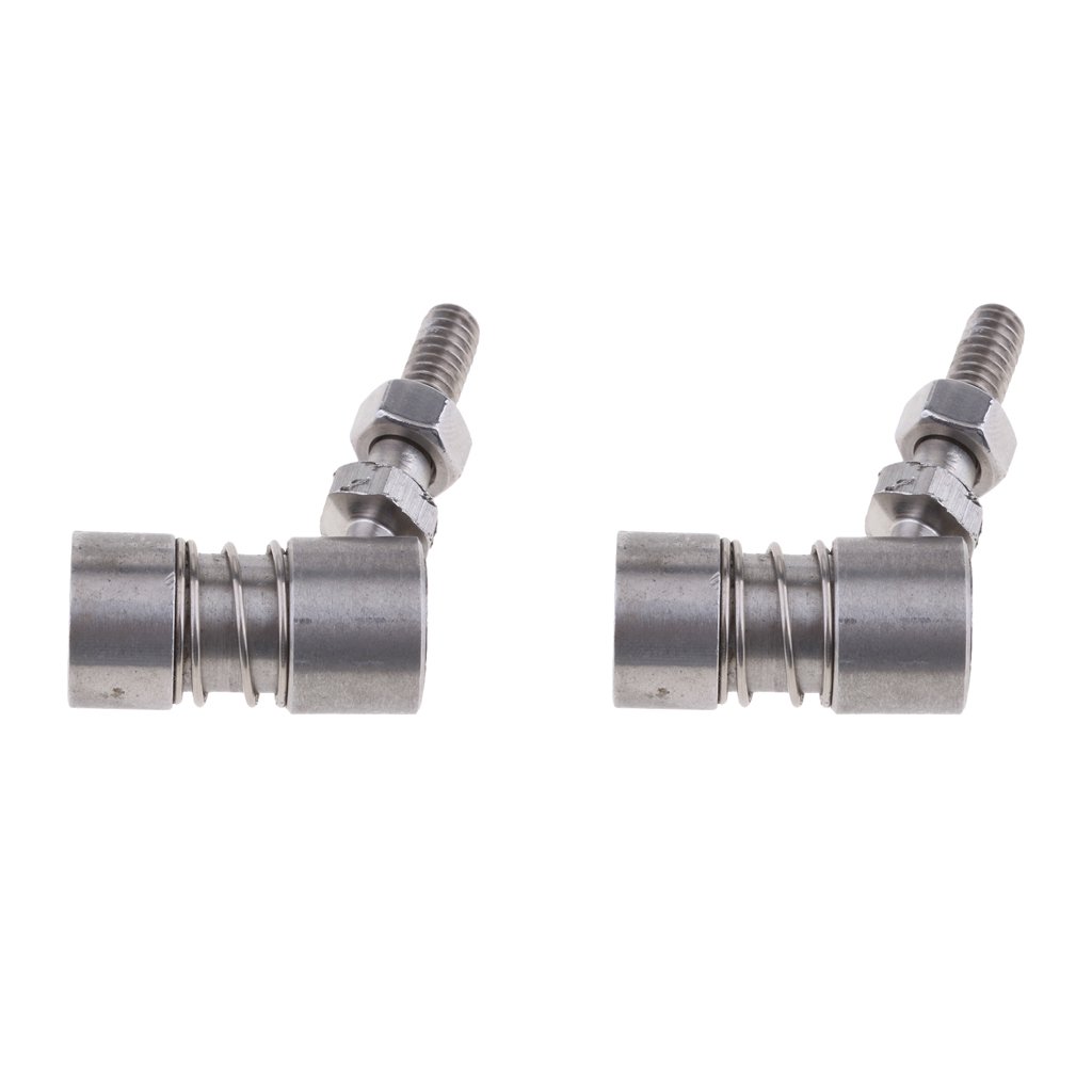 Homyl Set de 2pcs Acier INOX 304 Rotules pour Câbles d'Accélérateur de Bateau