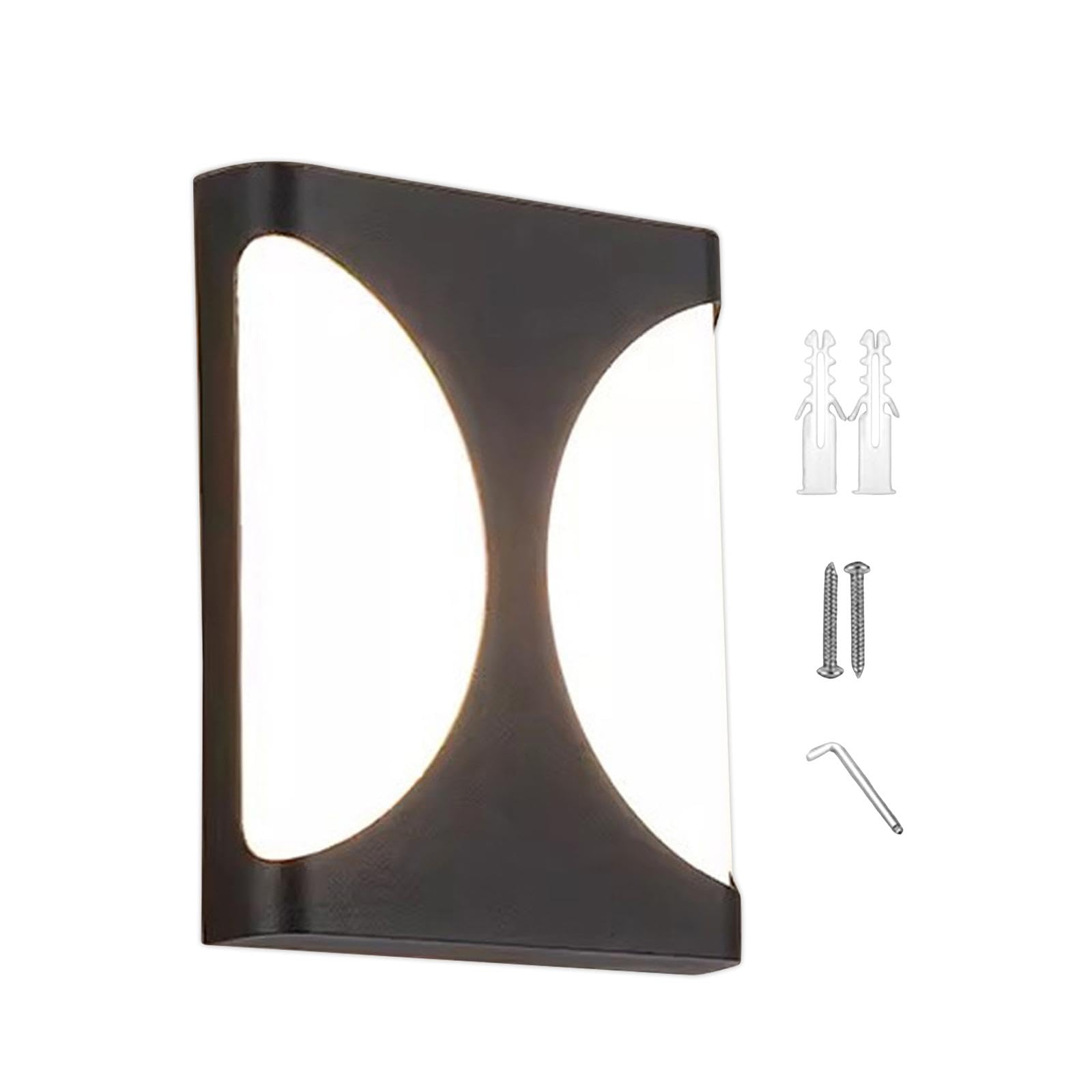 Luminaire mural extérieur en aluminium au design haut de gamme Rencontre pour votre terrasse