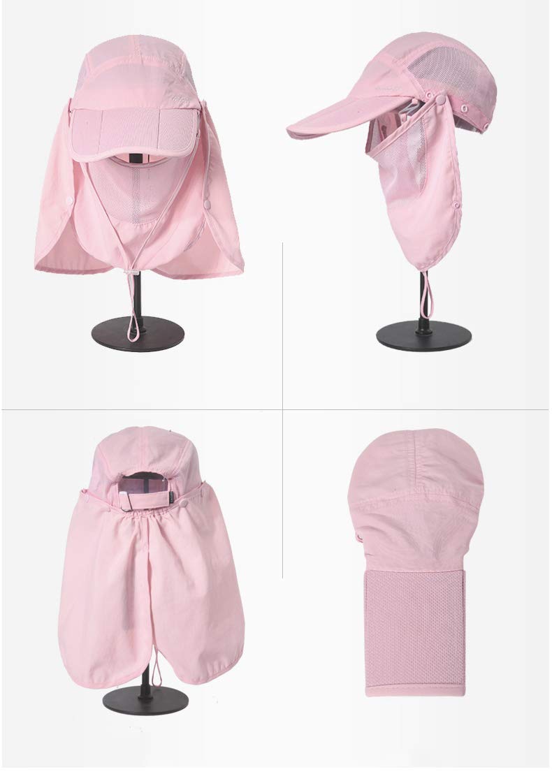 Cappello di Protezione Solare Unisex: Cappello da Pescatore con Design Impermeabile Multifunzionale - Set di 358~60 cm B