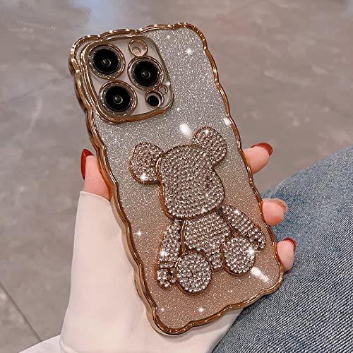 Coque Glitter pour iPhone 12 11 XR Brillez en Soirée avec l'Effet Diamant Mignon