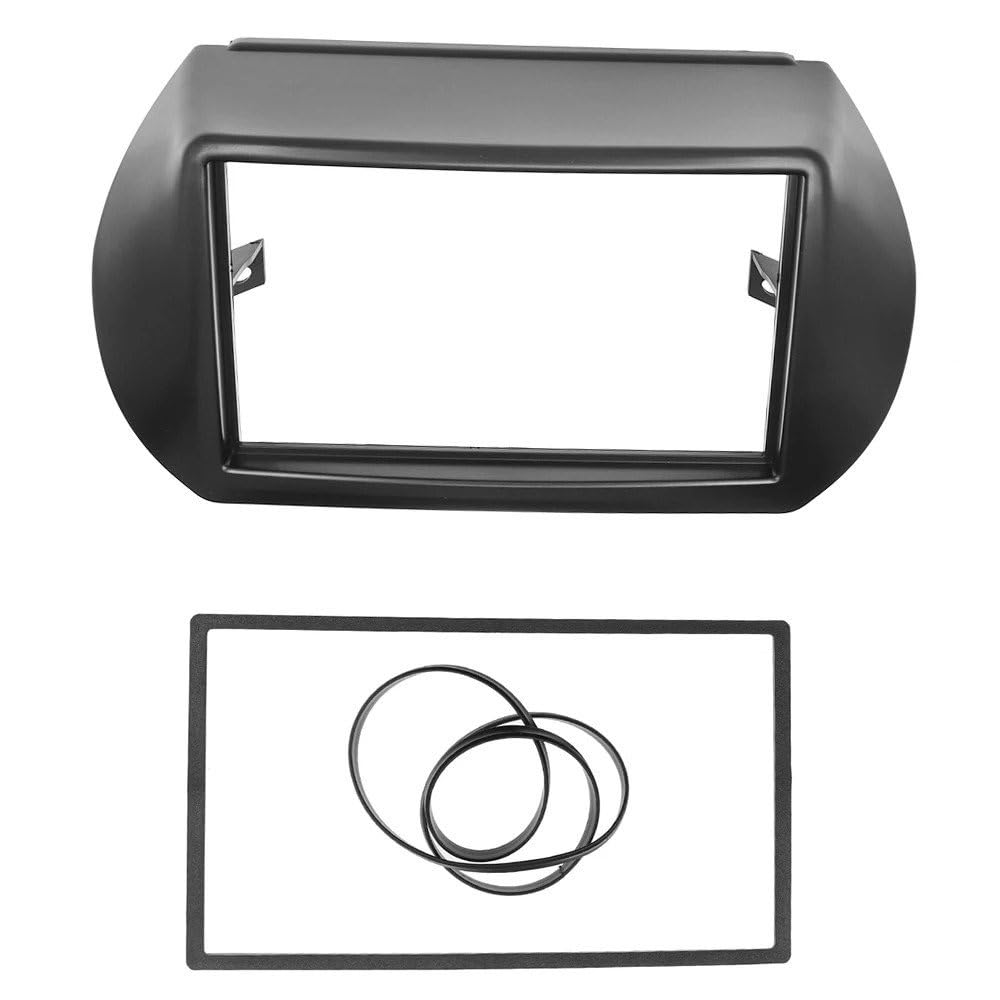Cornice Radio Doppio DIN Per Fiat Fiorino E Qubo 2008-2011 – 178x100 Mm, In ABS, Facile Da Montare