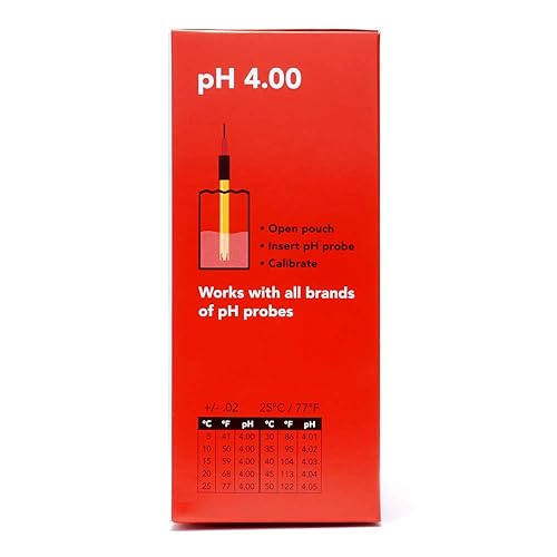 Miniatura 3 de Atlas Scientific - Bolsas de solución de calibración pH 4.00 (caja de 25)