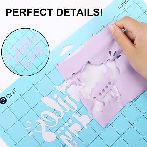 Image of HTVRONT HTV Vinyl Rolls Heat Transfer Vinyl - 12 inch x 8ft HTV Vinyl for Shirts, Iron on Vinyl for All Cutting Machines - Easy to Cut & Weed for Heat Transfer Design (Light Purple)