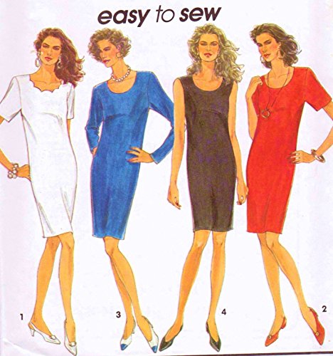 Patron robe Simplicity 8279 avec ajustement petite taille 38 à 44