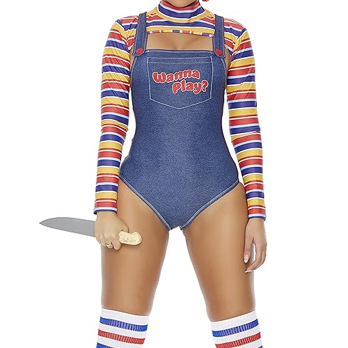 Forplay Womens 5pc. Gothic Movie Character Adult Sized Costumes, Multicolor, Small/Medium US