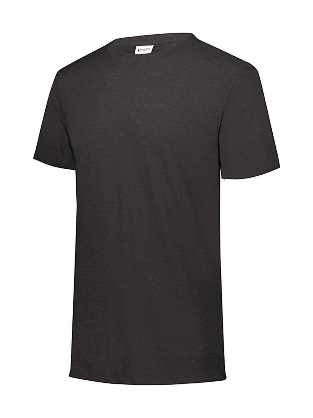 Augusta Sportswear Men's Tri-Blend T-Shirt Black Heather