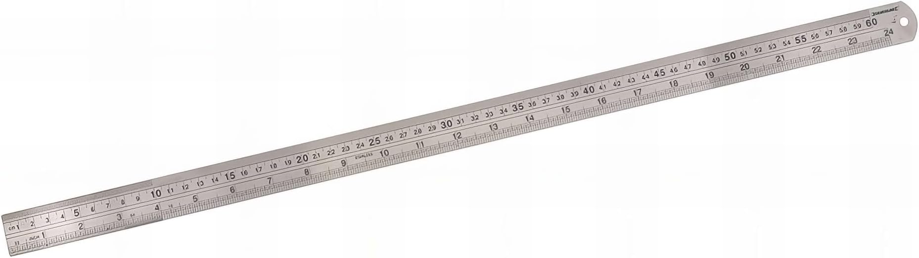 Silverline Steel Rule 600mm (MT68)