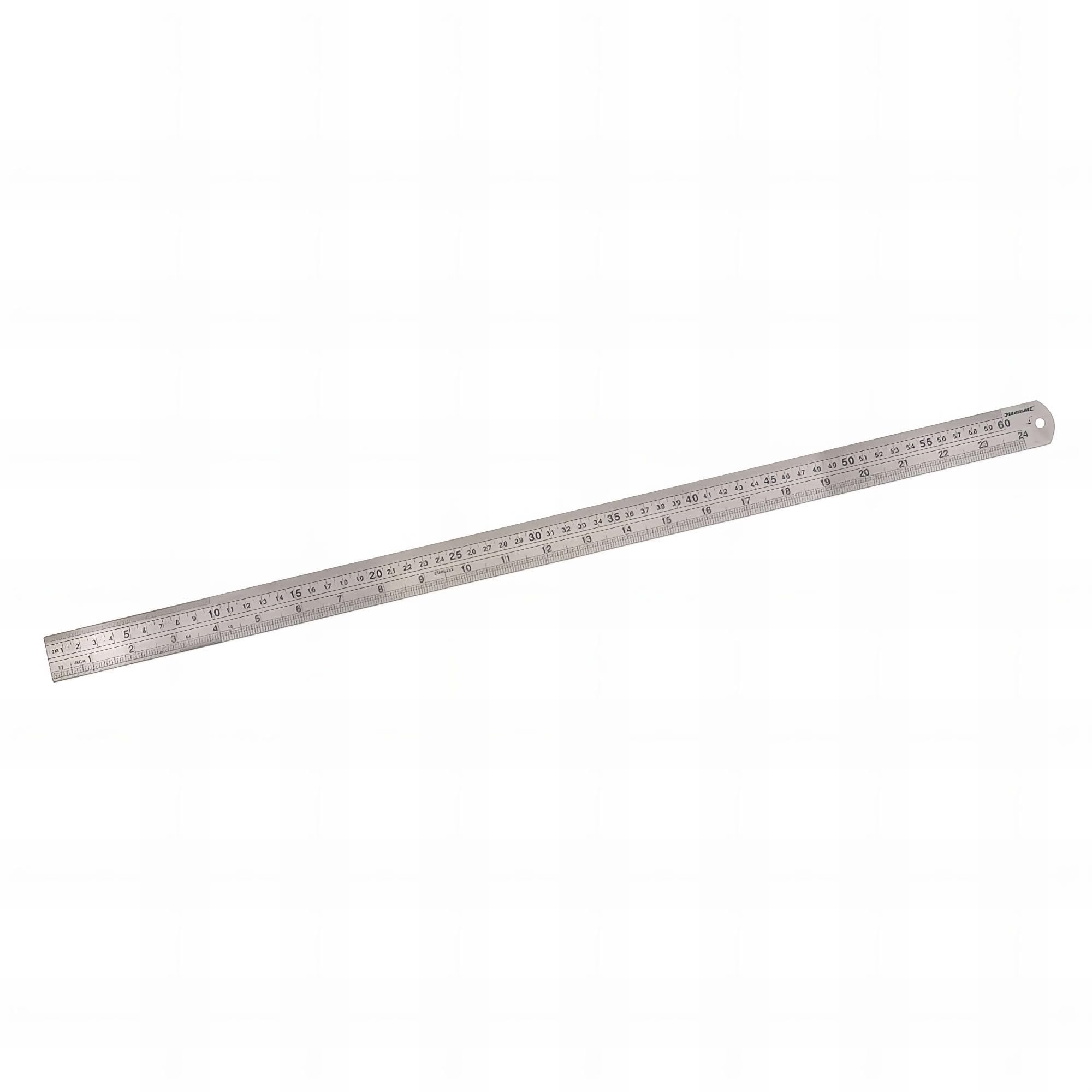 Silverline Silver Line Steel Rule 600Mm (Mt68)