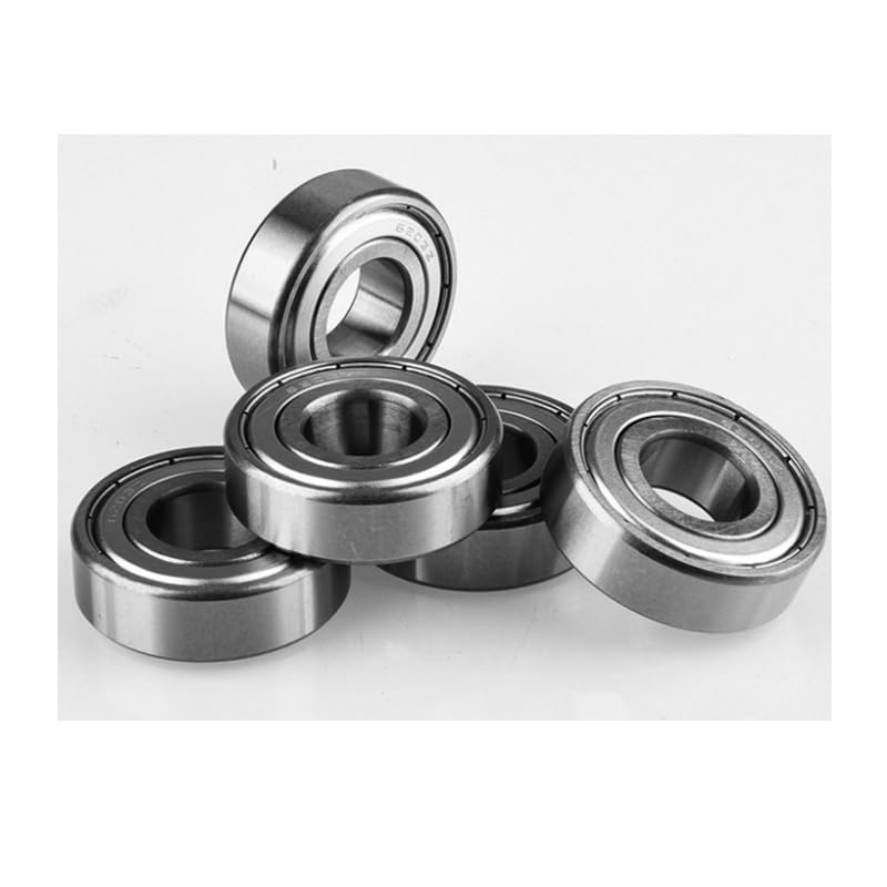 6202 15 * 35 * 11mm Precision Bearing Deep Groove Ball Bearings 6202ZZ for Automobile Motorcycle and Agricultural Machinery Parts(6202ZZ)