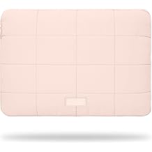Puffy Laptop Sleeve 13-14 Inch, Laptop Carrying Case, Matte Pink
