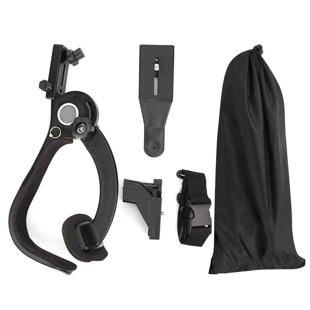 Topiky Supporto per Supporto a Spalla con Giunto cardanico, Supporto per Staffa per Supporto per Fotografia Portatile con Presa Video con Cinghia Flessibile per stabilizzatore