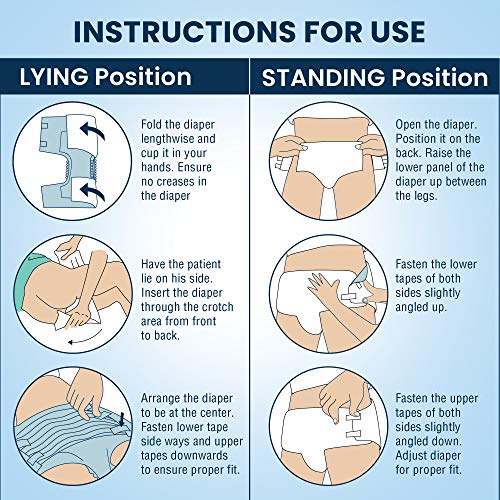 Image of KareIn Kare In Adult Diaper Large,Waist Size 101-139Cm (40 inch-55 inch),High Absorbency 40 Pcs