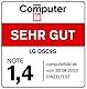 LG DSC9S 3.1.3 Soundbar (400W) mit kabellosem Subwoofer (Dolby Atmos, HDMI, Bluetooth), Schwarz [Modelljahr 2023]