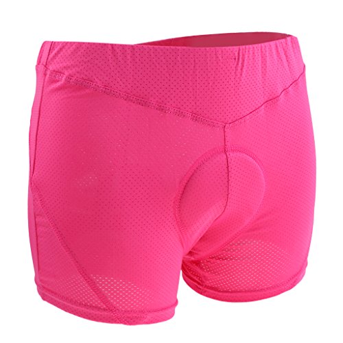 LEIPUPA Calções de Ciclismo Roupa Interior de Camada Baixa Calças Curtas com Gel Acolchoado para Mul