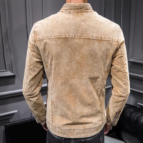 Chaqueta de mezclilla vintage para hombre Maiyifu-GJ miniatura 3