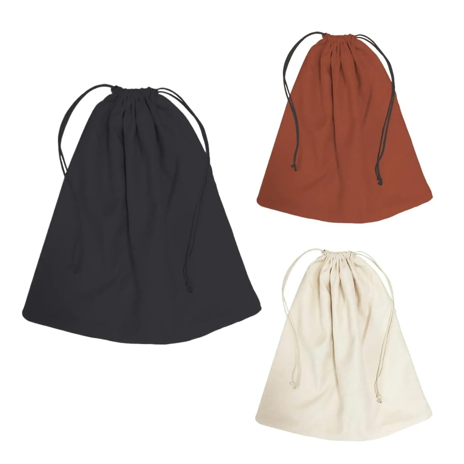 Handbag Dust Bag Drawstring Dust Bags For Purses, Handbags Protector & Travel Storage Pouch, Multifunctional Cloth Cover(White)