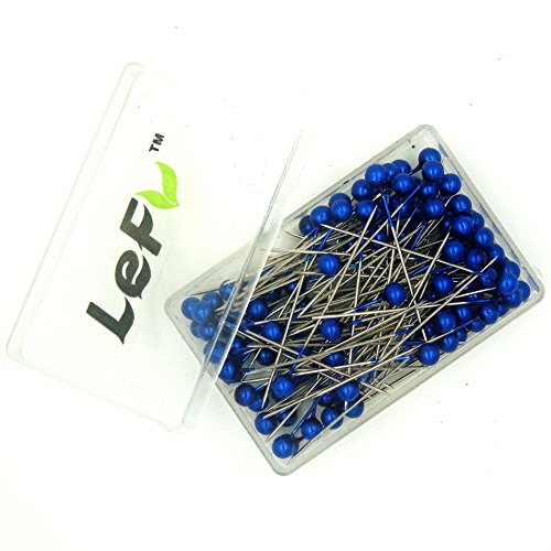 Lefv™ Quilting Pins Ball Head Sewing Pins,Pack Of 100,Blue #TOP4