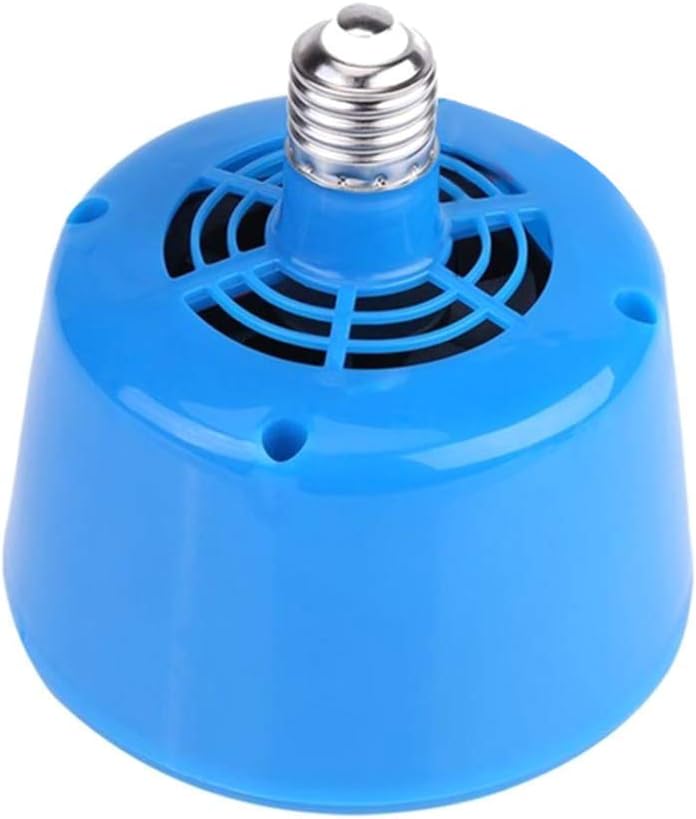 Lanbowo 220V Cultivo Calefacción Lámpara Termostato Ventilador Calefactor para Pollo Cerdos Huevo Incubators