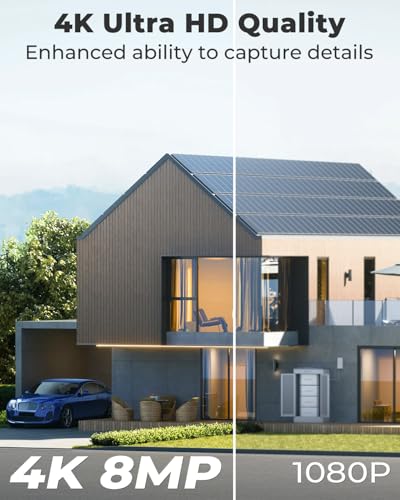 GENBOLT 4K WiFi Security Camera Outdoor with PoE, 8MP Dual lens CCTV Camera IP Home Surveillance with 10X Hybrid Zoom, Auto Tracking Human/Vehicle Detection (2.4&5GHz) - Image 3