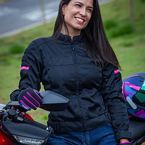 Jaqueta X11 Super Air Com Proteção Feminina Motociclista Motoqueira (as2, alpha, l, regular, regular