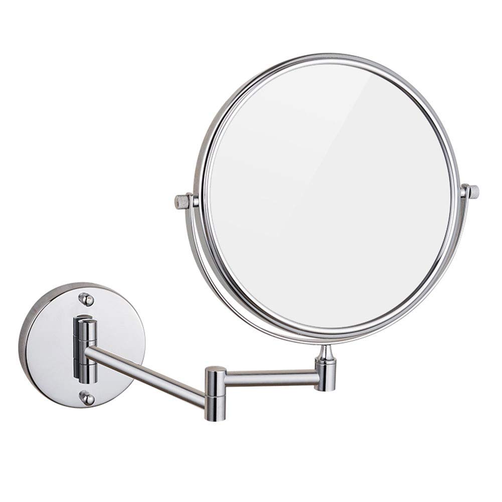 Miroir de maquillage mural 3X pour éviter de se pencher au-dessus du lavabo