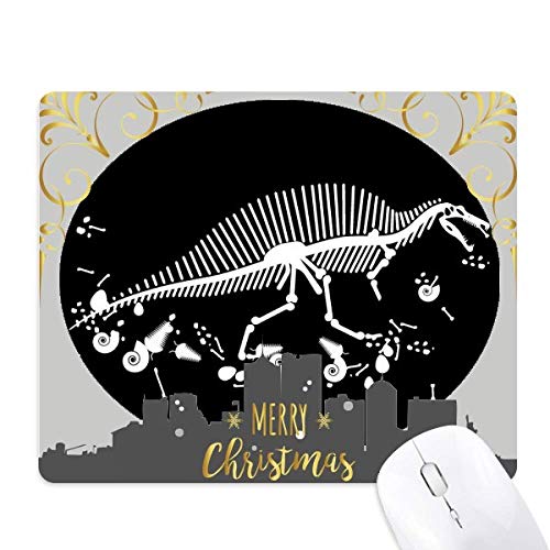 Tapis de souris dinosaure en caoutchouc nuit de Noël pour éliminer la fatigue du poignet