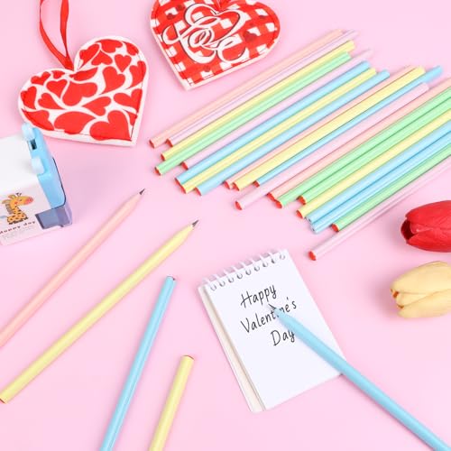 LOMIMOS 50 lápices de corazón para San Valentín miniatura 6