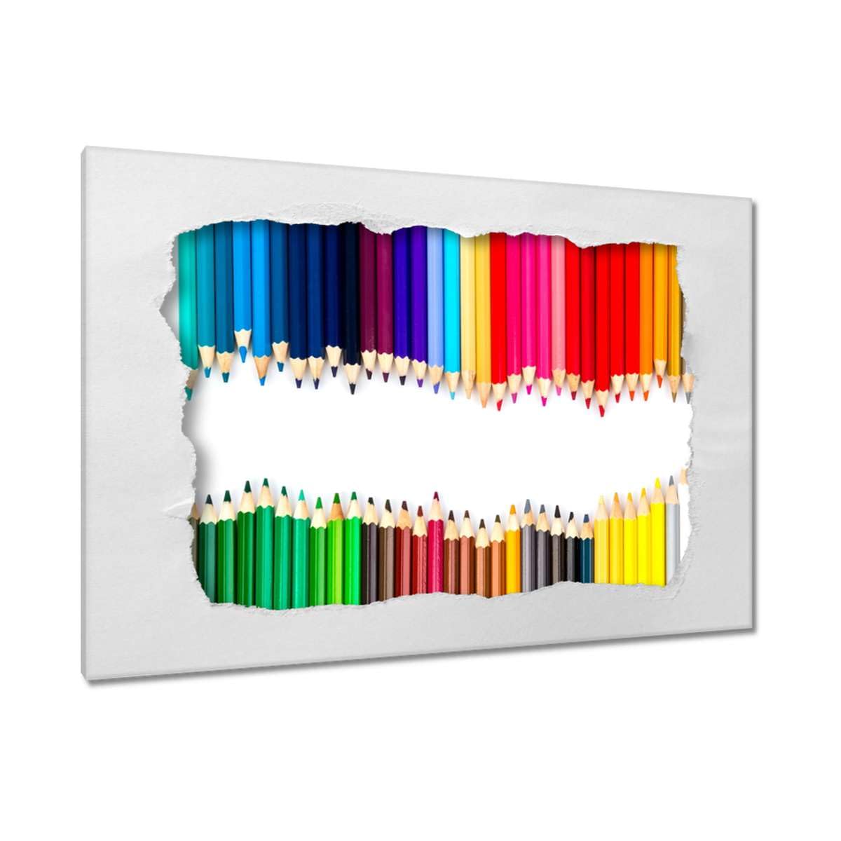 Peinture imprimée sur toile Décoration murale 120 x 80 cm Thème pour une salle de classe de maternelle N° H8169M_WFPC1B