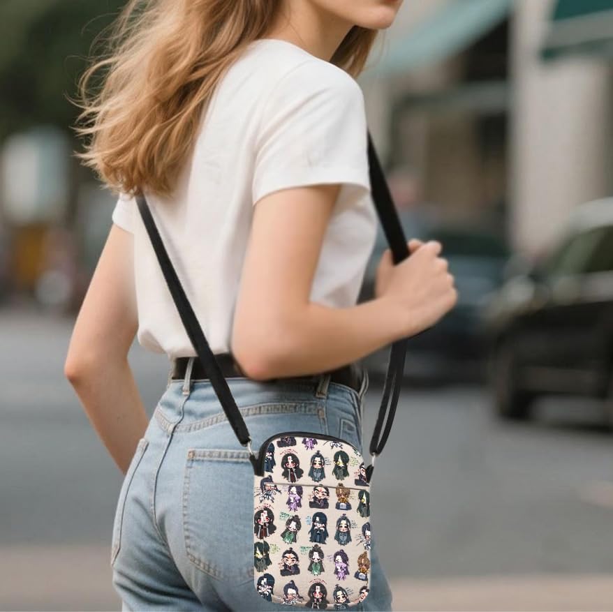 WUSUANED Anime Inspired Crossbody Bag Villain Character Fan Gift Animation Lover Shoulder Bag - Image 6