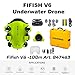Produktbild FIFISH Unterwasser Drohne V6 100 m Kabel 64 GB VR HDMI Beschützer Gelb Koffer ohne Räder QYSEA 847463