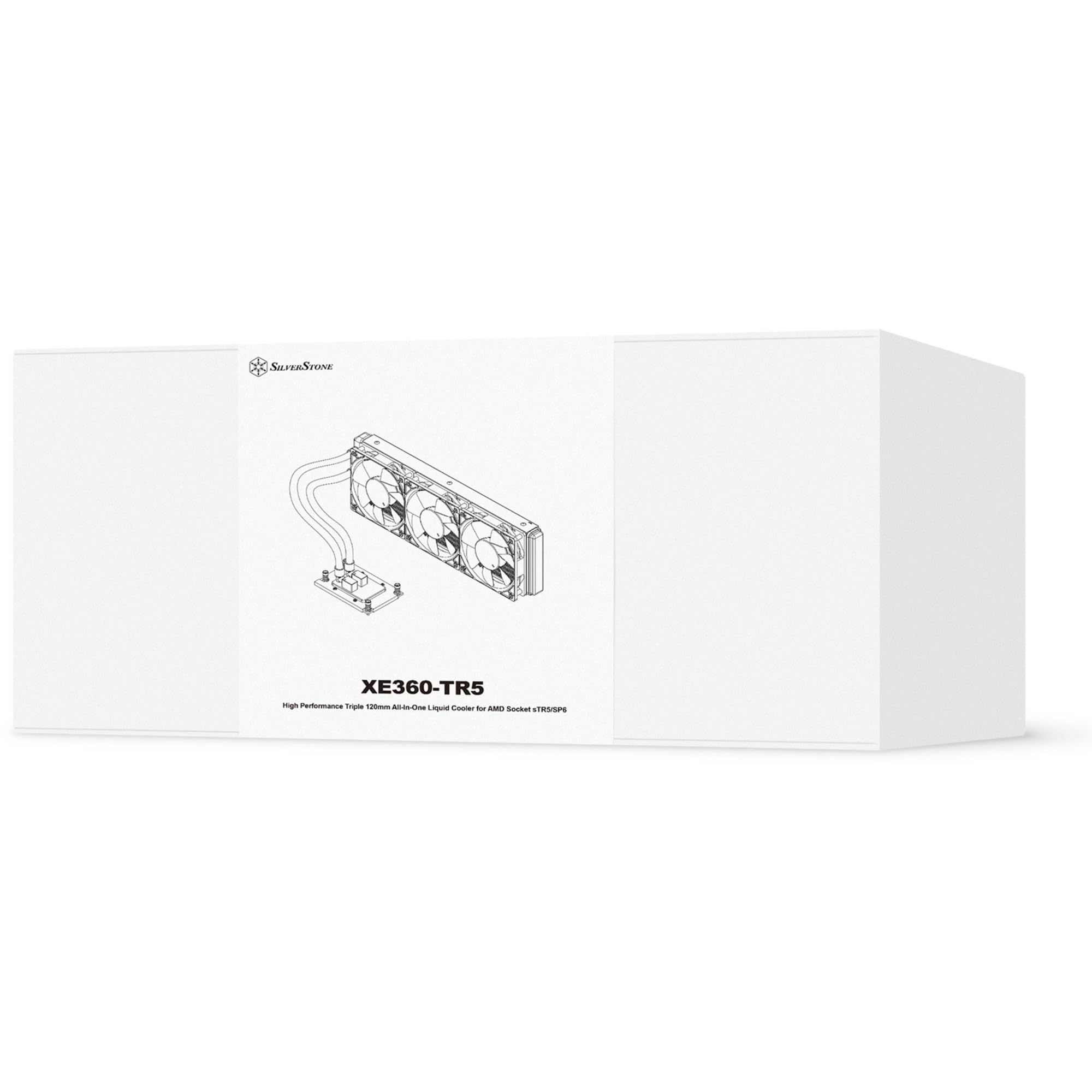 Silverstone Xe360-Tr5 Processore Raffreddatore Di Liquidi Tutto In Uno 12 Cm Nero 1 Pz (random_j2cb58oq0a)