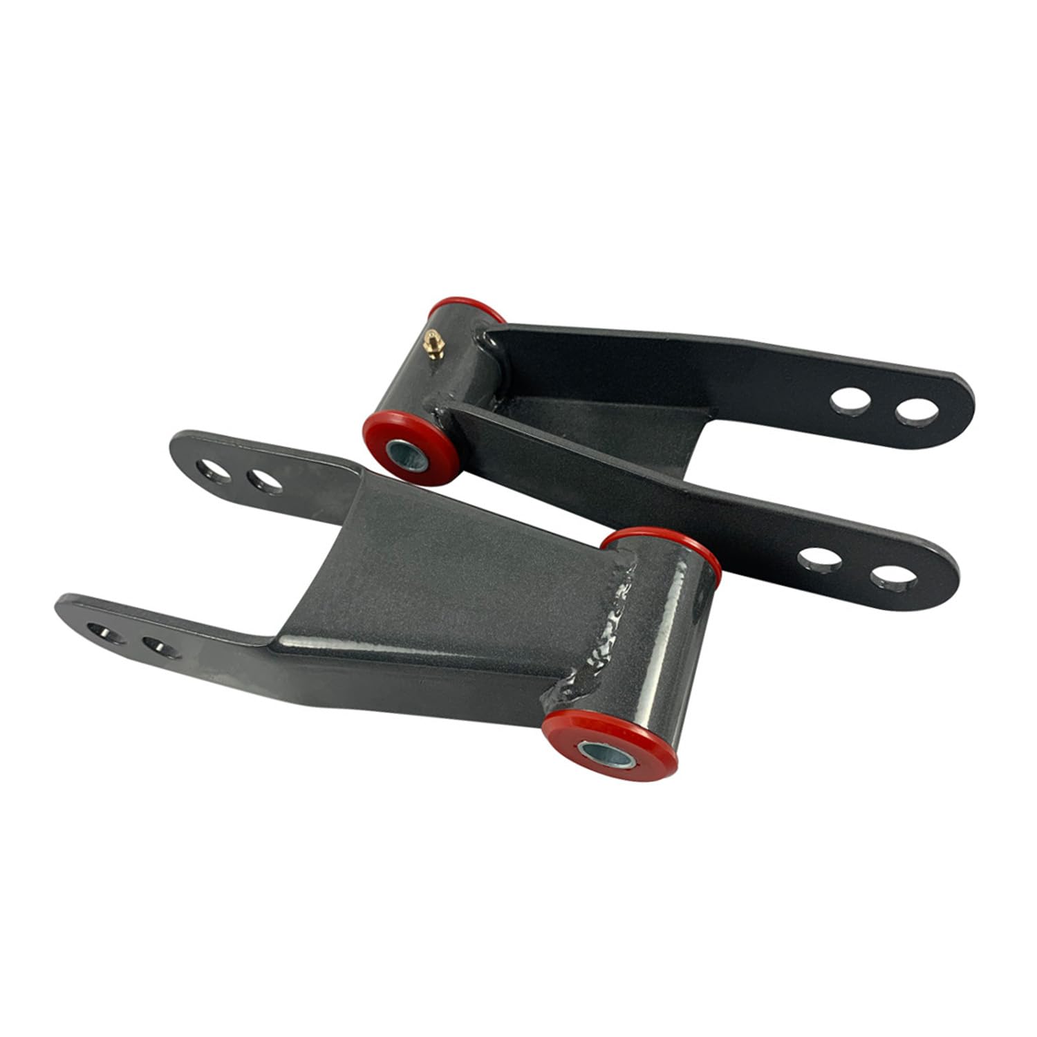 IBESTWOLF 2" Rear Lowering Drop Shackles Kit Suspesnion Shackles for 1997-2003 Ford F-150 2WD 4WD