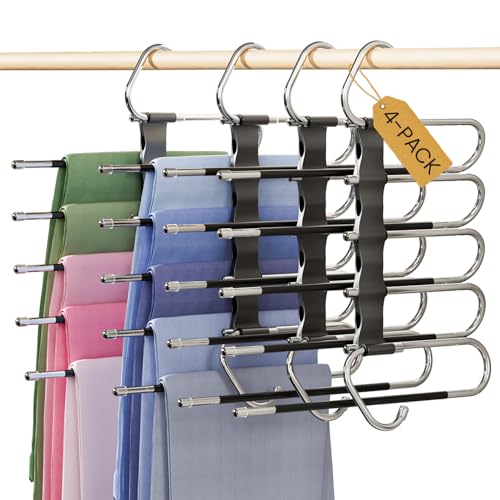 DAMITA Perchas Pantalones Percha Multiple