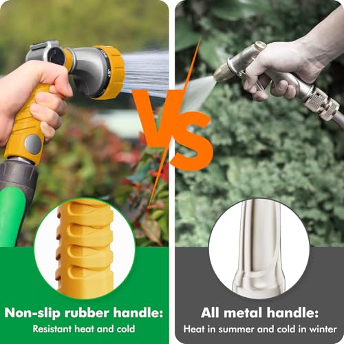 RESTMO Heavy Duty Hose Nozzle, Metal Garden Water Hose Sprayer by Restmo - Used condition - Image 6