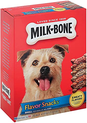 Image of Milk-Bone Flavor Snacks Dog Treats, Small Treats, 60 Ounces