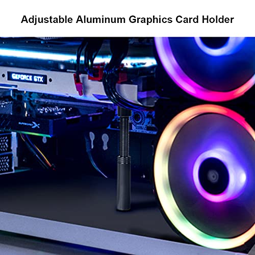 Soporte ajustable para GPU en aluminio para PC miniatura 5