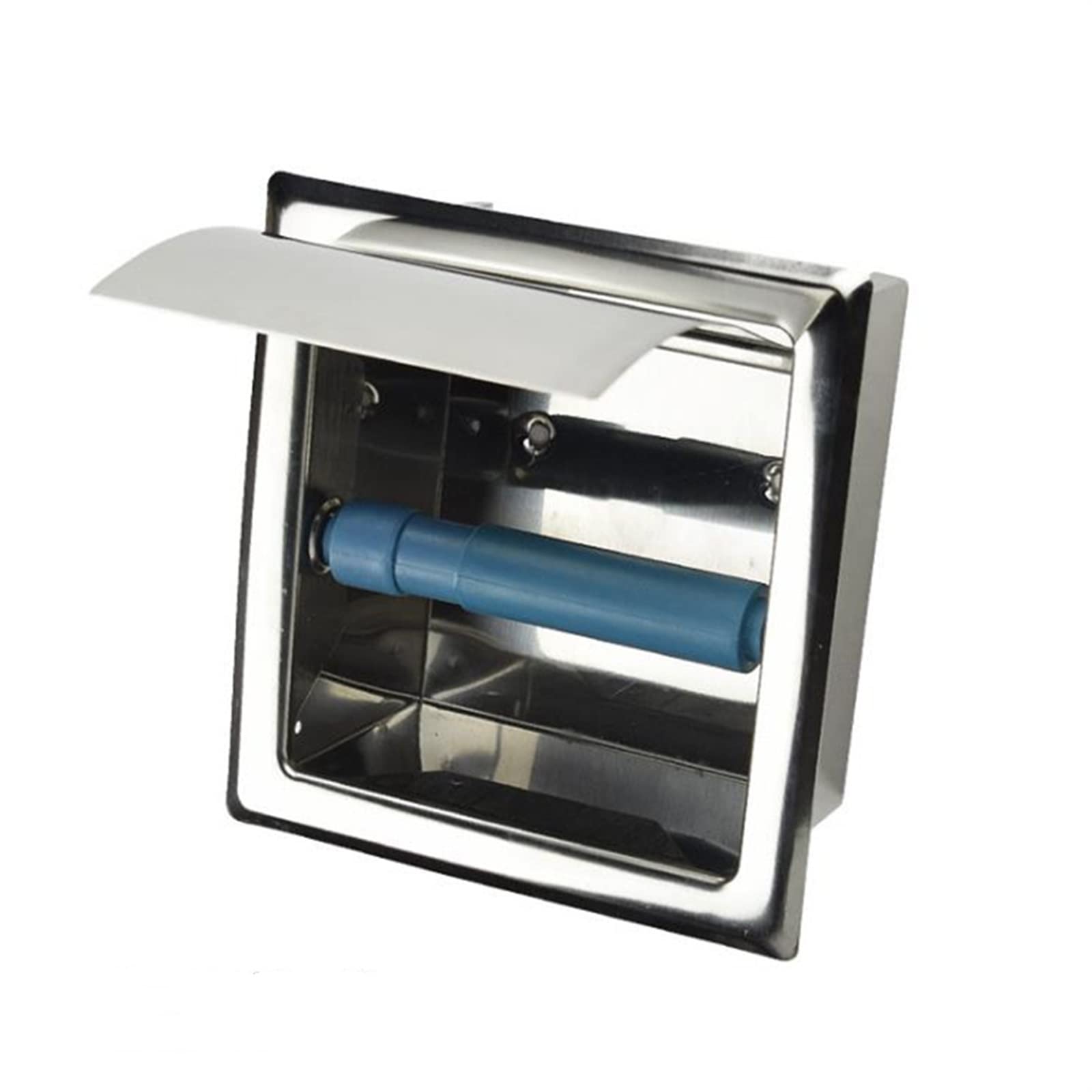 Stały uchwyt na papier toaletowy, Toilet Paper Holders Wall Mount 304 Stainless Steel Multicolor(A)