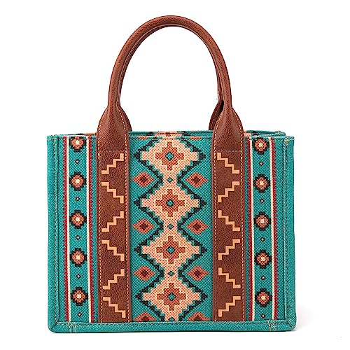 Wrangler Turquoise Aztec Small Handbag4