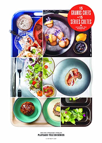 livre Plateaux-télé en séries - 15 séries cultes - 15 grands chefs