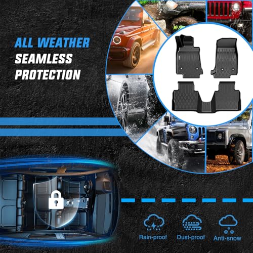 Image of Nilight TPE Floor Mats for Cadillac CT5 2019 2020 2021 2022 2023 2024