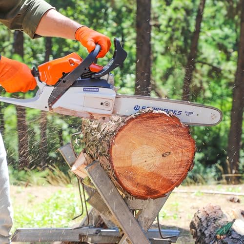 3-Pack 24 Inch Chainsaw Chain 3/8" Pitch .050" Gauge 81 Drive Links Fits Echo, Poulan and More - Image 5