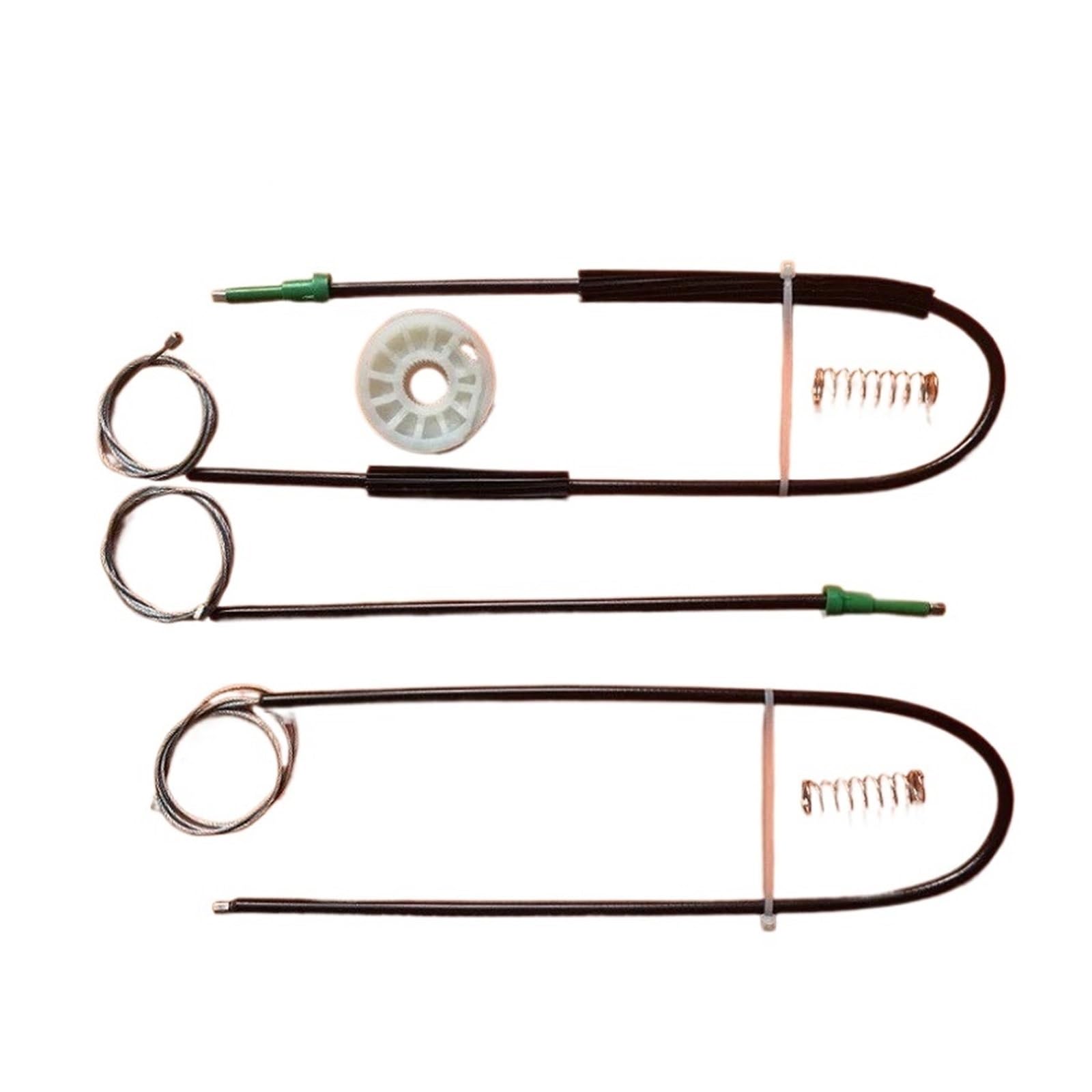 Sauanmnktp 1 Front Left Right Set Window Winder Repair Kit For Bmw E46 2001-2004 Window Regulator Repair Kit Front Left Right