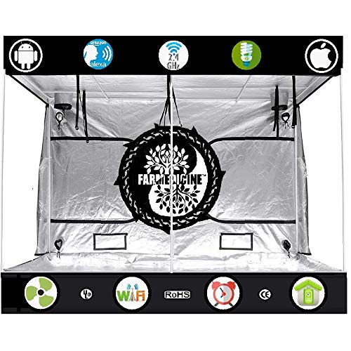 96 x 48 x 78 Greenhouse Grow Tent for Hydroponic Automation