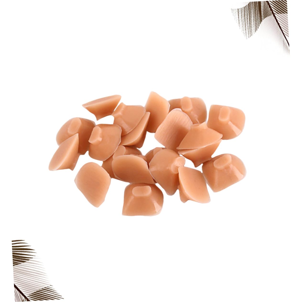 TOYANDONA 3 Set Di Cuscinetti in Silicone Per Flauto Di Rame Accessori Essenziali Per Suonatori Di Tromba 20 Pezzi * 3