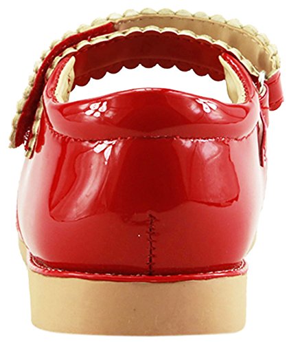 The Doll Maker Girl's Red Patent Mary Jane - FBA171028A-133