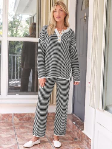 Image of LILLUSORY Women's 2 Piece Oversized Slouchy Matching Lounge Sets