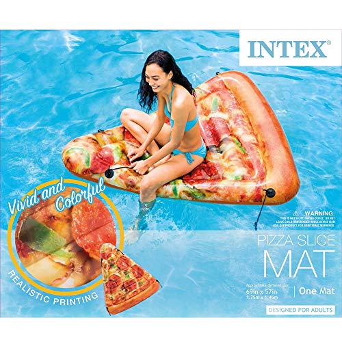 Tapis gonflable en tranche de pizza avec impression réaliste Intex - 5