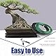 Glarks 4 Rolls Bonsai Drähte Kit, 2mm 3mm 1mm 1.5mm Aluminium Bonsai Training Draht Baum Zweige mit Drahtschneider, 164 Füße eloxiertes Aluminium Set für Halten Bonsai Zweige Kleine Stämme