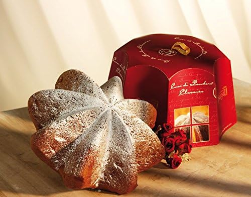 Borsari Traditional Cuor di Pandoro, 1000g, Baked in Verona, Italy